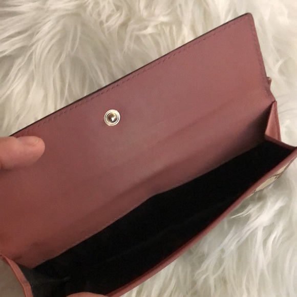 Beautiful vintage Gucci GG long wallet with heart logo Snap issue - Picture 4 of 15